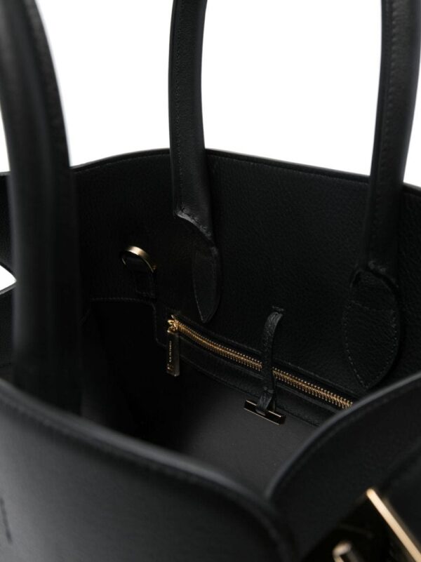 21573464_51615460_1000.jpg Ferragamo medium Hug Gancini-buckle tote bag