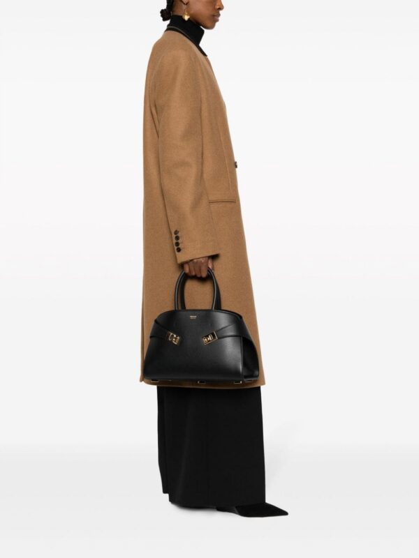 21573464_51615479_1000.jpg Ferragamo medium Hug Gancini-buckle tote bag
