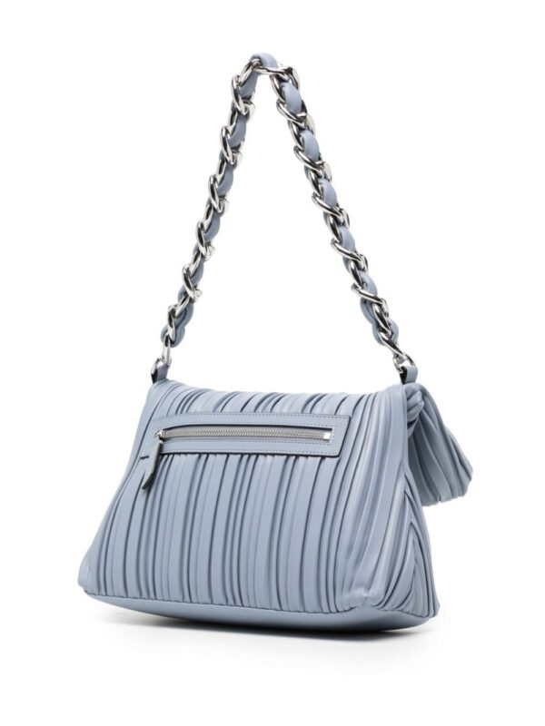 21588124_51675443_1000.jpg Karl Lagerfeld medium K/kushion logo-lettering pleated tote bag