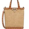 21676720_52022084_1000.jpg Valentino Garavani mini Rockstud raffia shoulder bag