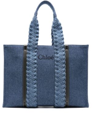 21747129_52654396_1000.jpg Chloé large Woody denim tote bag
