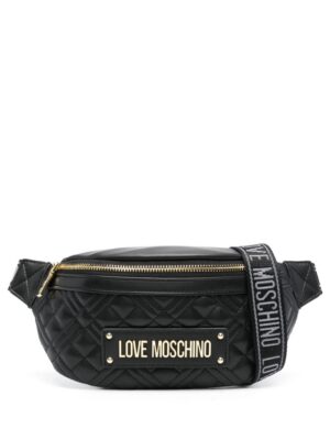 21773631_52264610_1000.jpg Love Moschino logo-plaque belt bag