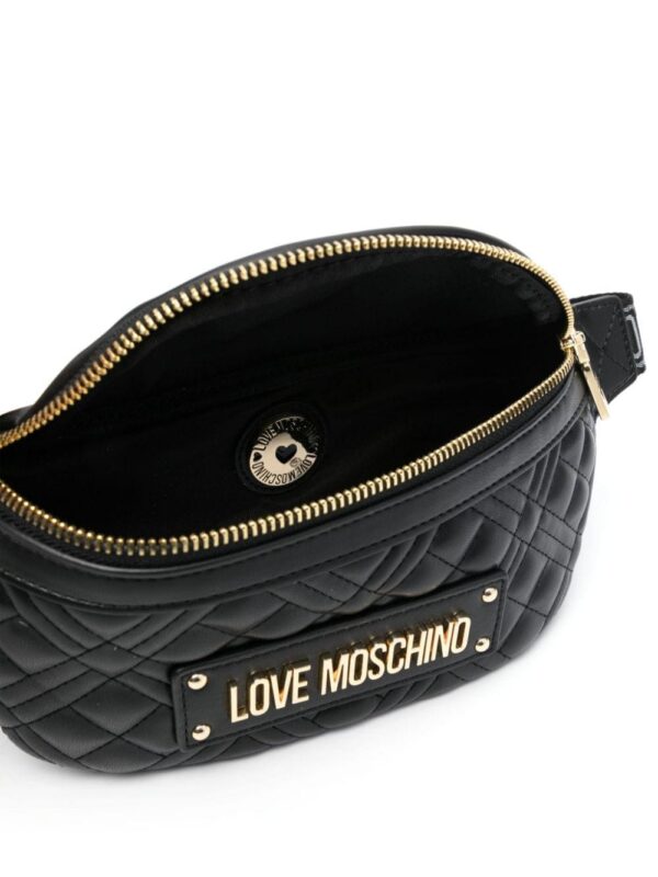 21773631_52264617_1000.jpg Love Moschino logo-plaque belt bag