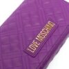 Love Moschino logo-lettering quilted crossbody bag