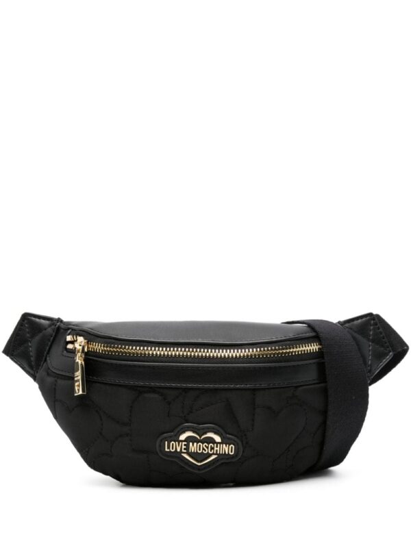 21773664_52261468_1000.jpg Love Moschino logo-lettering quilted belt bag