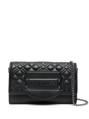 21773668_51656940_1000.jpg Love Moschino logo-lettering quilted shoulder bag