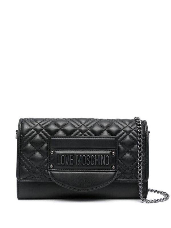 21773668_51656940_1000.jpg Love Moschino logo-lettering quilted shoulder bag