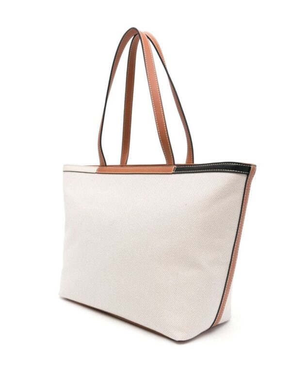 21773673_52578504_1000.jpg Love Moschino logo-plaque canvas tote bag