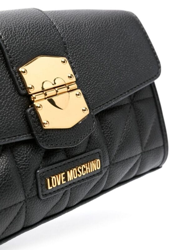 21773676_51658593_1000.jpg Love Moschino logo-lettering quilted crossbody bag