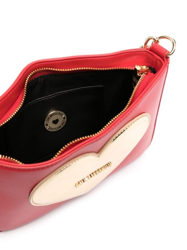21773678_51667540_1000.jpg Love Moschino heart-patch shoulder bag