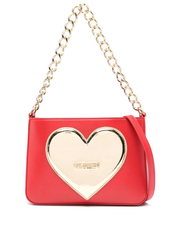 21773678_51668920_1000.jpg Love Moschino heart-patch shoulder bag