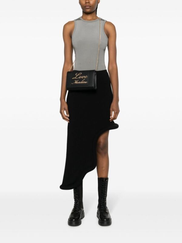 Love Moschino logo-lettering cross body bag