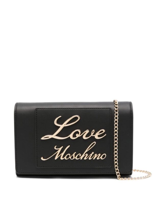 Love Moschino logo-lettering cross body bag