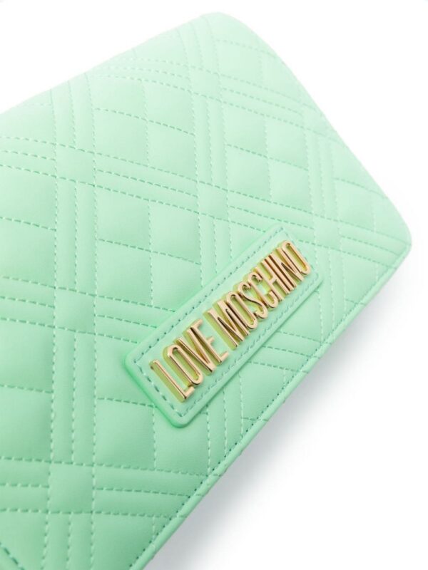 21776137_51657442_1000.jpg Love Moschino logo-lettering quilted crossbody bag