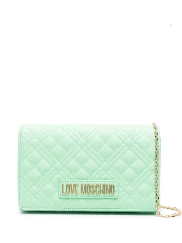 21776137_51658082_1000.jpg Love Moschino logo-lettering quilted crossbody bag