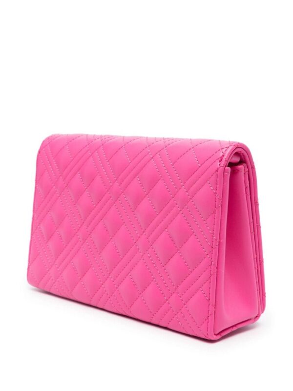 21776148_51657666_1000.jpg Love Moschino logo-lettering quilted crossbody bag