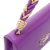 Love Moschino enamelled logo-lettering tote bag