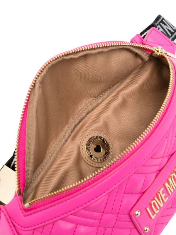 21777383_52264621_1000.jpg Love Moschino logo-lettering quilted belt bag