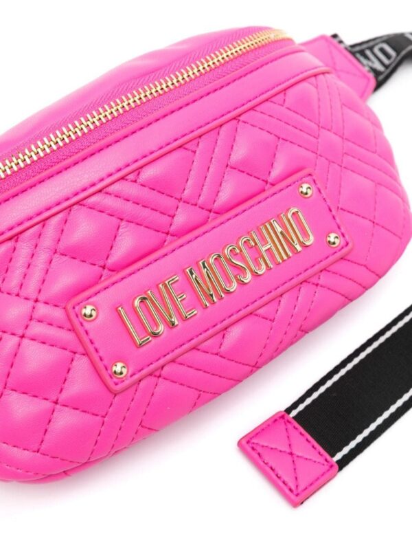 21777383_52280142_1000.jpg Love Moschino logo-lettering quilted belt bag