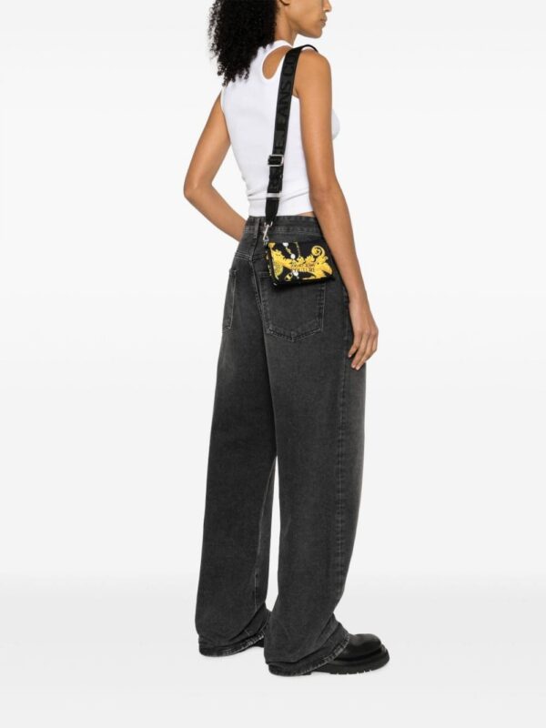 21822976_51677387_1000.jpg Versace Jeans Couture Barocco-print logo-lettering crossbody bag