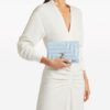 Jimmy Choo Avenue quilted leather clutch bag