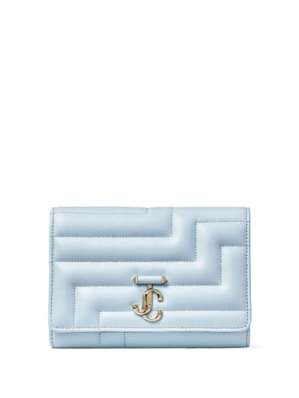 Jimmy Choo Avenue quilted leather clutch bag