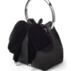 Jimmy Choo Bon Bon bow-detail satin bag