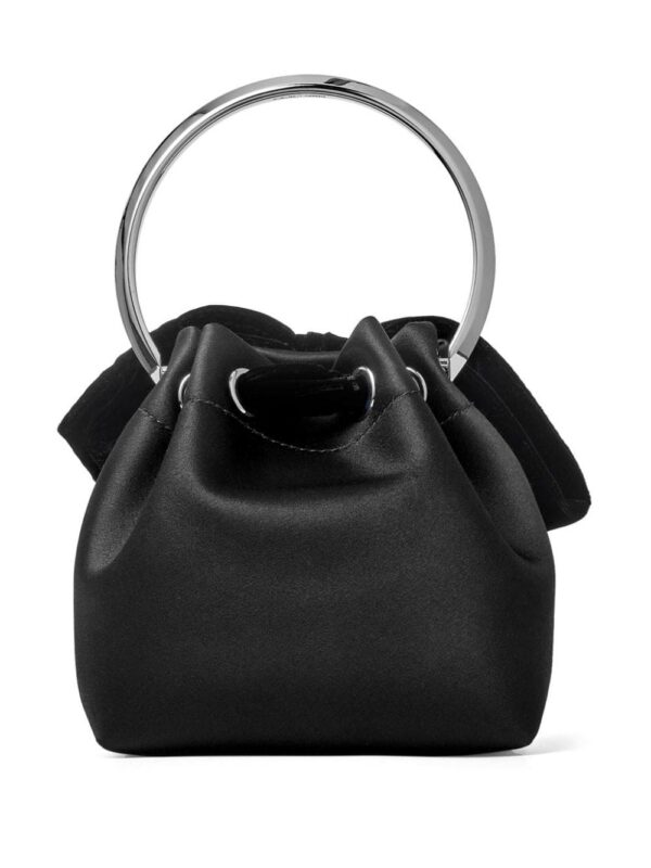 Jimmy Choo Bon Bon bow-detail satin bag