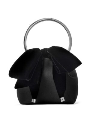 21825736_53198339_1000.jpg Jimmy Choo Bon Bon bow-detail satin bag