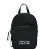 21829088_51673314_1000.jpg Versace Jeans Couture logo-lettering zipped backpack