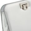 21832390_52055251_1000.jpg Ferragamo mini Diana metallic-finish clutch