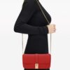 Ferragamo Gancini-detail leather crossbody bag
