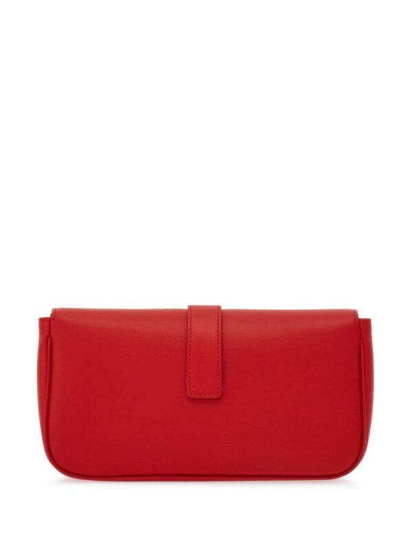 Ferragamo Gancini-detail leather crossbody bag