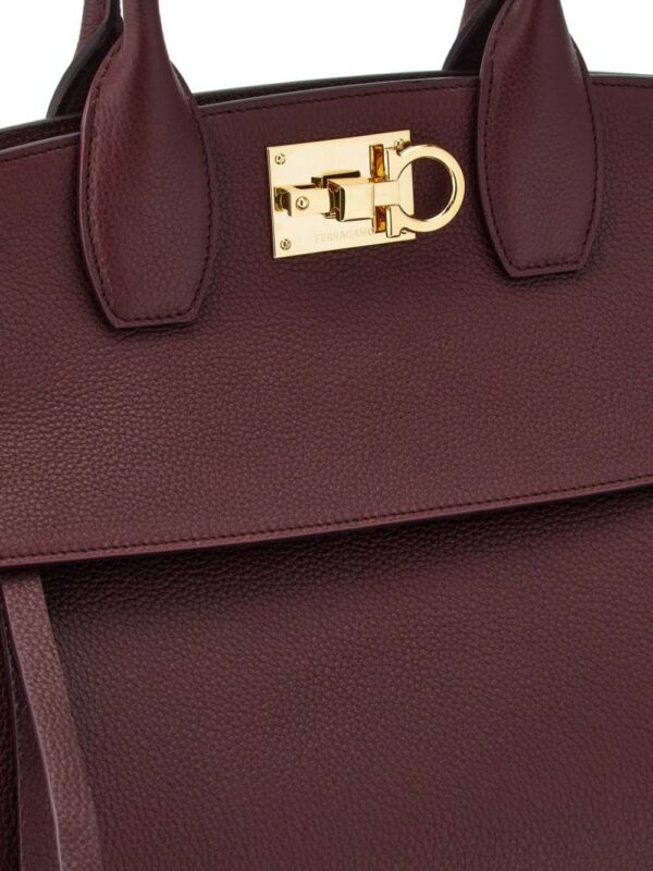 Ferragamo Studio two-tone leather tote bag