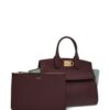 Ferragamo Studio two-tone leather tote bag