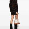 Moschino monogram-jacquard bucket bag