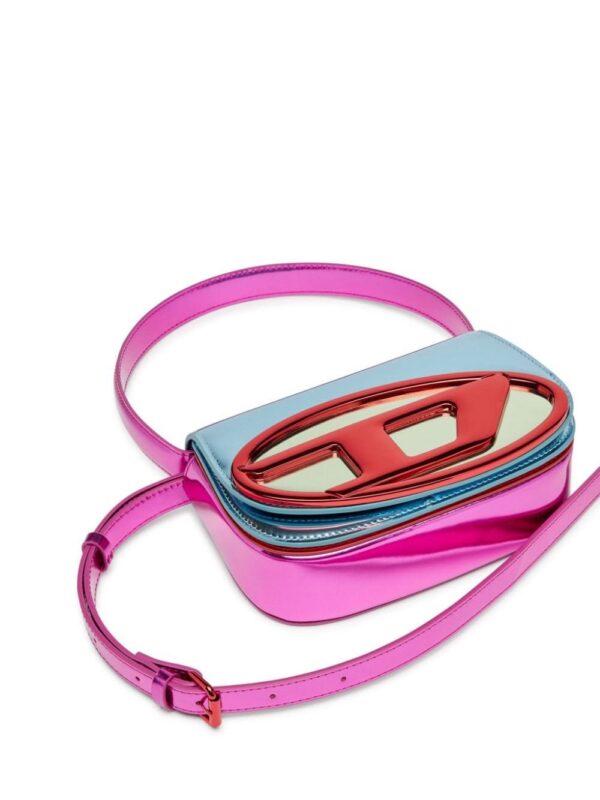 21895672_52873168_1000.jpg Diesel 1DR mirrored-finish shoulder bag