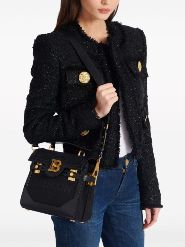Balmain B-Buzz 23 canvas tote bag