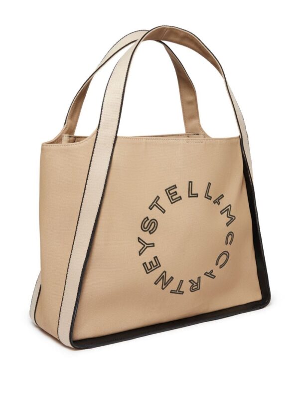 22052043_51932642_1000.jpg Stella McCartney logo-embroidered canvas tote bag