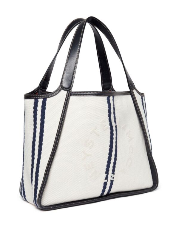 22052070_51931694_1000.jpg Stella McCartney Stella Logo canvas tote bag