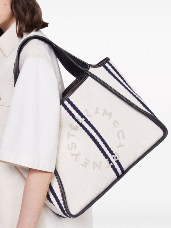 22052070_51931696_1000.jpg Stella McCartney Stella Logo canvas tote bag