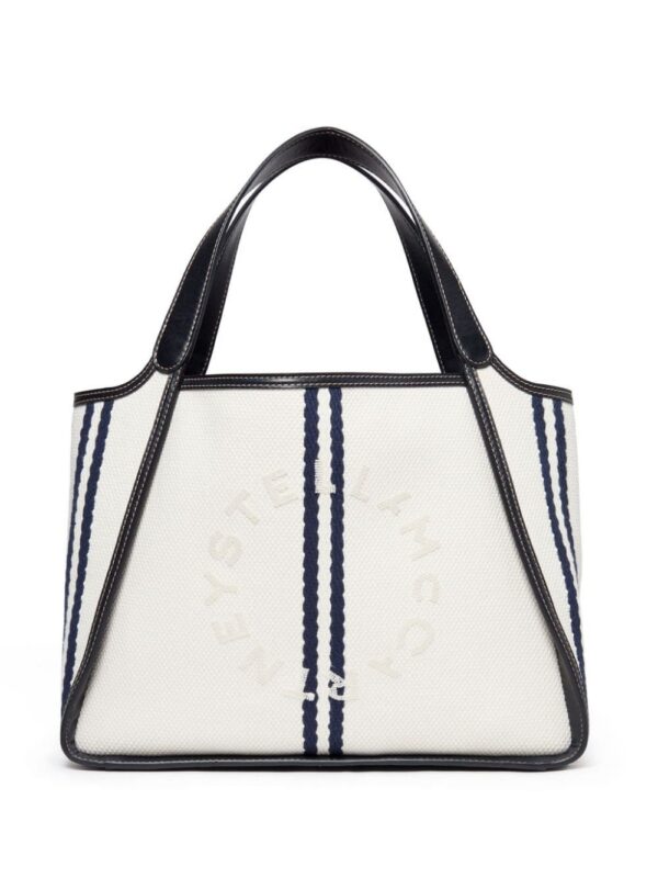22052070_51931698_1000.jpg Stella McCartney Stella Logo canvas tote bag