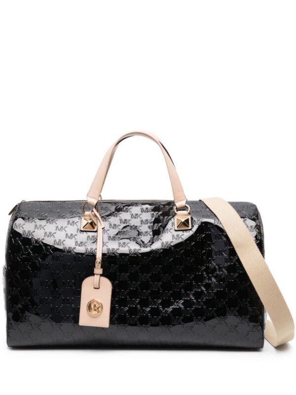 22094468_51921246_1000.jpg Michael Michael Kors Grayson monogram-embossed duffel bag