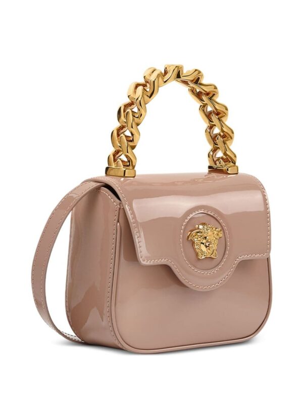 22100511_52410143_1000.jpg Versace La Medusa patent-finish mini bag
