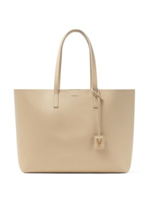 22101119_52464172_1000.jpg Versace Virtus logo-print tote bag