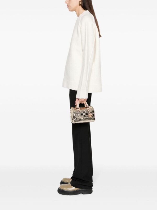 22120618_51986174_1000.jpg Michael Kors small Grayson patent-finish tote bag