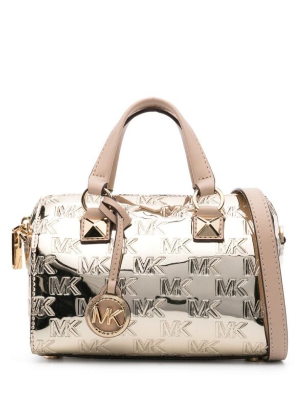 22120618_51988593_1000.jpg Michael Kors small Grayson patent-finish tote bag