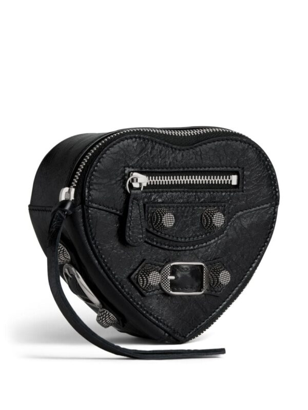 22136809_52122727_1000.jpg Balenciaga Le Cagole Heart leather clutch bag