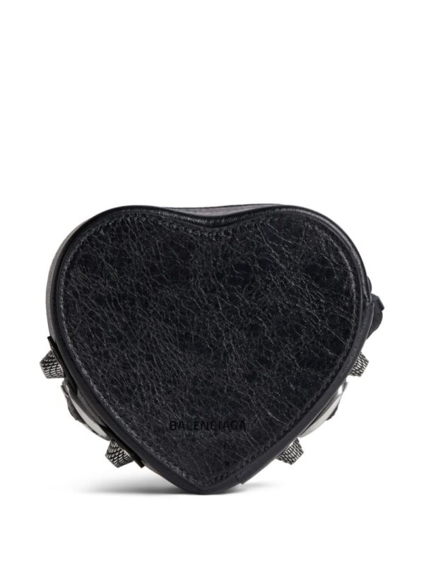 22136809_52122728_1000.jpg Balenciaga Le Cagole Heart leather clutch bag
