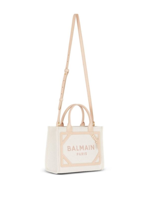 22143152_51893283_1000.jpg Balmain small B-Army canvas tote bag